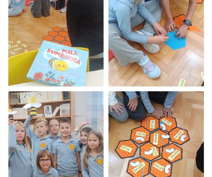 Prvaši u knjižnici- Mala bumbarica