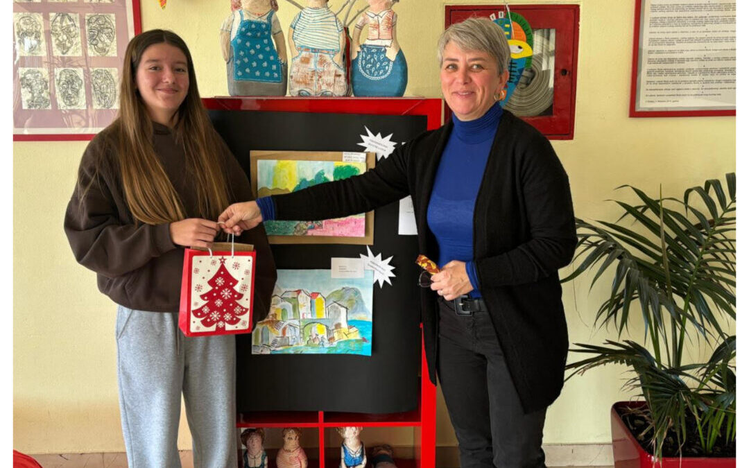 Najbolji likovni rad “Po uzoru na Mladena vežu”- predmetna nastava