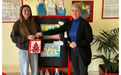 Najbolji likovni rad “Po uzoru na Mladena vežu”- predmetna nastava