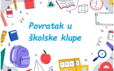 Doček učenika 1.r. i početak nastave